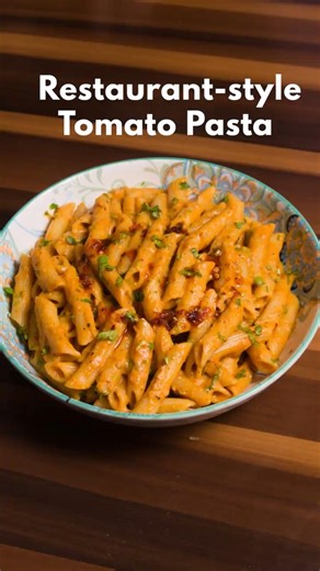 🍅 Restaurant-style Tomato Pasta #shorts #trending #ytshorts #viralvideo