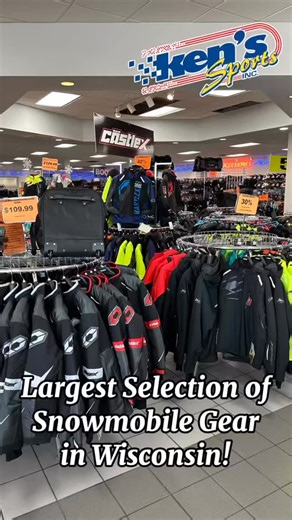 32 reactions | Ken’s Sports has the largest selection of on display snowmobile gear and apparel in Wisconsin! Come check out our inventory in store today! #winterclothing #winterjacket #fxr #klim #castlex #509 #snowmobiling | Ken's Sports Inc. | Facebook