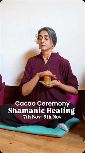 ✨Sacred Cacao Ceremony – A Journey from Mind to Heart ✨ Known as the “Food of the Gods,” Cacao has been used for centuries by shamans as a sacred plant medicine to open the heart and awaken the soul. 🌿💖 In the Shamanic Healing Retreat happening at Zorba The Buddha, New Delhi from 7th–9th November, you’ll experience this gentle yet powerful ceremony that brings you closer to your true self. 🌸 Benefits of Cacao in Shamanic Healing: • Heart Opener: Cacao connects you with the energy of unconditi