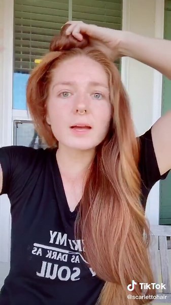 Creating Chaotic Energy with Redhead Cottagecore Hairstyles