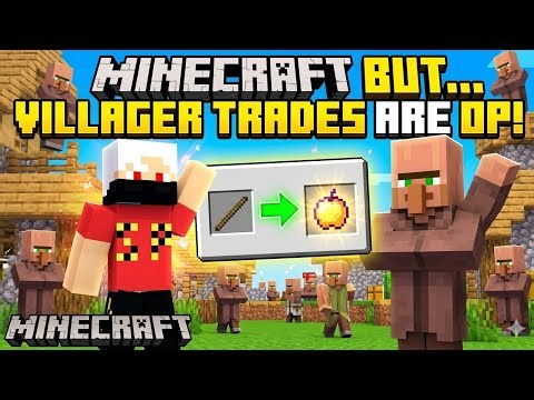 Minecraft, But Villager Trades are ILLEGAL... 😱