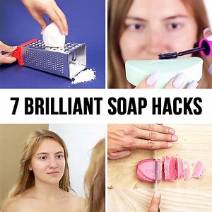 54M views · 106K shares | 7 brilliant life hacks with soap.  goo.gl/s9QP41 | Bright Side | Facebook