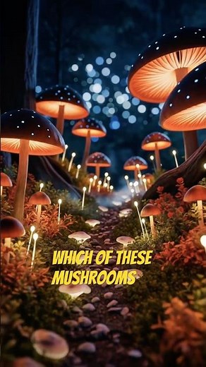 Top 3 Most Unique Mushrooms on Earth🍄🌎 #nature #mushroom #fungifacts #mushroomsociety