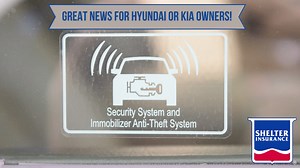 Own a Hyundai or a Kia? There’s good news for you if you follow these instructions. https://brev.is/OU9SX #ShelterInsurance | Shelter Insurance