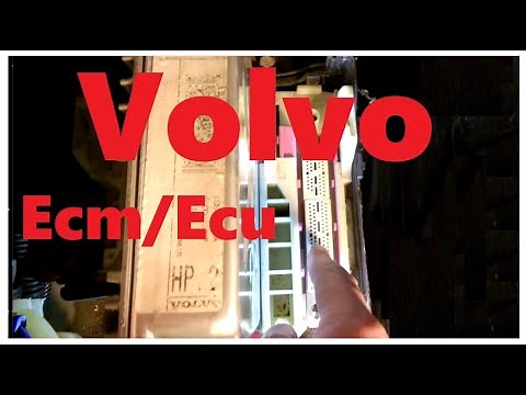 Volvo S60 XC90 S70 850 ECM (ECU) and TCM modules removal tips