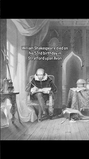 The Death of William Shakespeare
