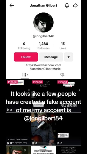 my account is getting cloned. so please be aware that my official account is @jongilbert84. #fyp #fypシ #foryou #tiktok #fake #clone #fakeaccount #beaware #staysafe