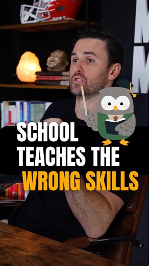 School teaches you to sit still, follow orders, and fear mistakes. 🍎 Real life? It demands creativity, collaboration, and bold risk-taking. We leave school terrified to mess up, But success is built on trial and error. The system isn’t broken… it’s doing exactly what it was designed to do: Create obedient workers, not creative thinkers. And that’s one of the greatest tragedies of our time. | Rob Dial