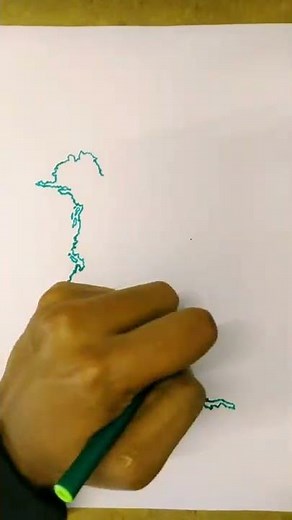 How to Draw North America Map //How to Draw North America Easily Step by Step #northamerica