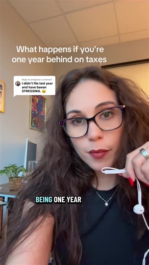 Replying to @annipooo what happens when you’re one year behind on tax #latetax #taxtok #latetaxfiling