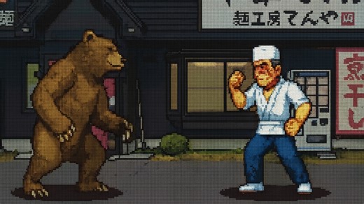 Japanese chef fights off bear with judo, keeps cooking ramen while bleeding from his face