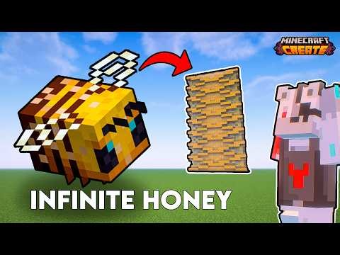 Minecraft Create Mod Unlimited Honey Factory?! What? | Farm Tutorial