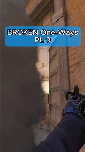 This Dust 2 Doors One-Way Gets Free Kills #cs2 #dust2 #smoke #oneway #lineups #counterstrike
