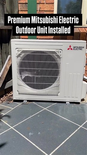 Mitsubishi EF Series: Premium Split System AC Installation
