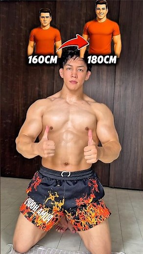 5 exercises to grow taller‼️