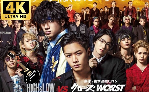 【1080/60FPS】热血街区の4K画质  极恶王篇激斗战争合集