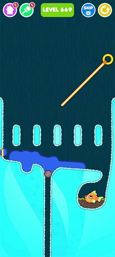 Save The Fish All 669 Level Android,ios Gameplay New Update #shorts #savethefish