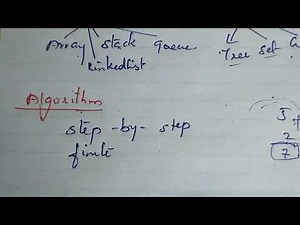 CST201(Mod1_1) : Data Structures - Introduction # Algorithms