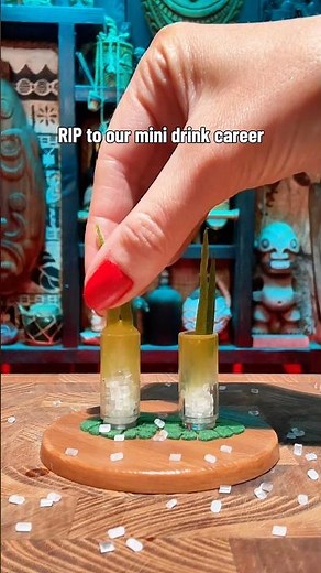 Trying to Make Miniature Tiki Drinks… What Could Go Wrong?