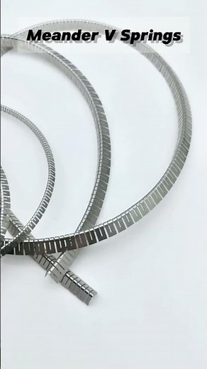 Meander V Seal Springs--Cantilever V Spring #ring#springenergizedseal #chinesemanufacturer #handmade