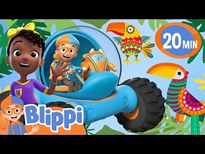 Blippi Goes To The Rain Forest! | Kids Fun & Educational Cartoons