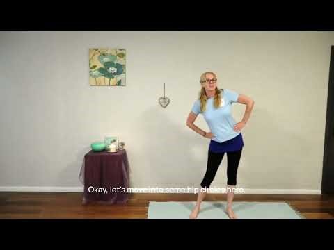 45 Minute Dru Yoga Class | Gentle Flow for Energy & Calm with Angela Baker