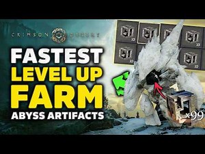 Crimson Desert Fastest EXP Farm (Abyss Artifact Leveling Guide)