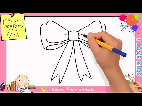 Comment dessiner un noeud FACILEMENT etape par etape pour ENFANTS 3