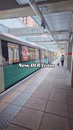 New DLR Train London #dlr #docklands ##docklandslightrailway #Newham #newhamlondon