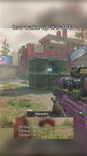 Bro wake up, it's 2012 #callofduty #cod