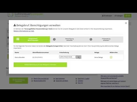 Wo gebe ich den Freischaltcode für den Belegabruf ein?