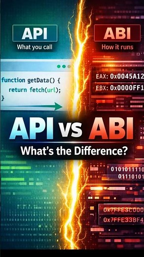 What is ABI ? Application Binary Interface #programming