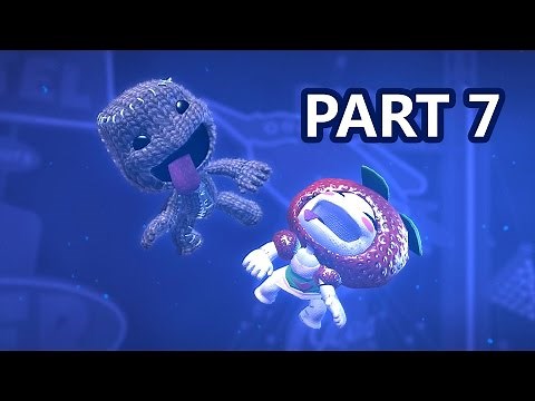 LittleBigPlanet 3 - 100% Walkthrough Part 7 - Deep Space Drive-in - LBP3 PS4 | EpicLBPTime