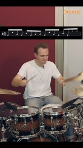 LEARN THIS #drumslesson #beginnerdrumlesson #onlinedrumlesson #learntoplaydrums #drumfill #drumfills | DrumX