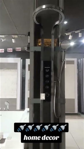 Install a very beautiful shower panel in your bathroom.🥰🥰