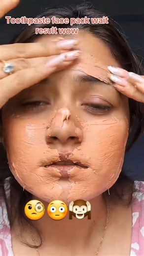 Toothpaste face pack wait for the result 😳 . . #followerseveryone #fypシ゚ #foryouシ #everyoneactive #viral #makeup #lipgoals #lipcombotutorial #lipmakeup @top fans | Happiness Family Blogs