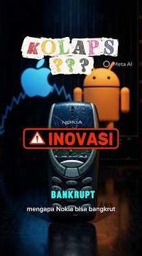 “Mengapa Nokia Bisa Bangkrut? Ini Penyebab Utamanya!”
