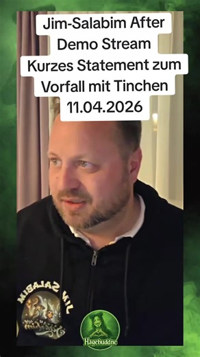 Einfach traurig, das man persönliche Befindlichkeiten nicht NACH der Demo klären kann. Fern von Streams etc. Stattdessen muss man sich dort live daneben benehmen. #walehope #wal #Hope #tiktokgossip #jimsalabim