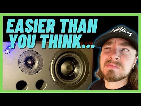 Fixing a broken studio monitor