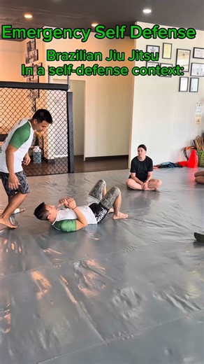 Is Brazilian Jiu Jitsu still effective for self defense? Yes, but only if you teach it with of the concepts of what you are dealing with and want to achieve out of it. In our Emergency Self Defense class, we teach the key concepts of what Brazilian Jiu Jitsu did best against bigger and larger opponents. using frames, bridges, and ground movement to recalibrate yourself after you have landed on the floor with the intention of getting back up to standing position to either disengage and run, or pr