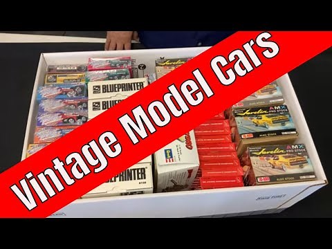 VINTAGE MODEL CAR COLLECTION #2 ( look inside the boxes)