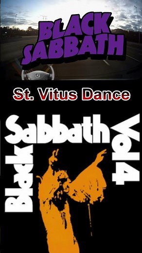 Metal Music 28 Black Sabbath - St. Vitus Dance - album Vol. 4 1972 on the Road