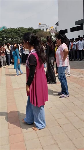Smita Shanker on Instagram: "Kannada Rajyotsava flash mob ♥️ our college"