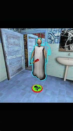 granny grandpa and me vs freeze trap in granny chapter 1 gameplay 😆| #granny #gaming #gameplay