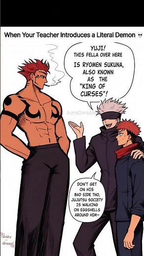 Gojo Introduces Sukuna to Yuji Funniest JJK Moments 😶💀