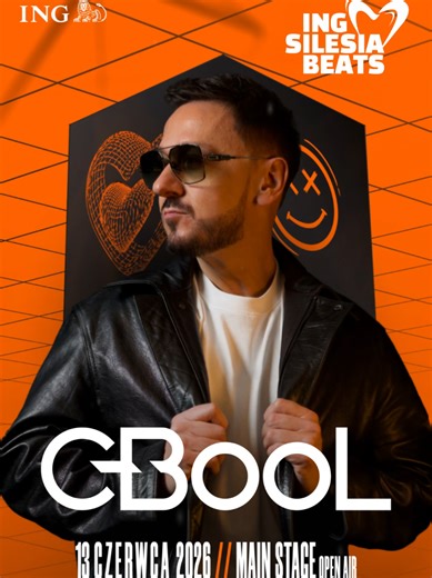 🔥 𝗖-𝗕𝗢𝗢𝗟 𝗻𝗮 𝗜𝗡𝗚 𝗦𝗜𝗟𝗘𝗦𝗜𝗔 𝗕𝗘𝗔𝗧𝗦 𝟮𝟬𝟮𝟲! 🔥 Najwyższa pora, zacząć odkrywać również polskie karty! Nie mogło być inaczej, nie mogło zabraknąć jednego z najpopularniejszych polskich DJ’ów! Rok temu rozgrzał MAIN STAGE open air do czerwoności - czas więc na powtórkę! Energia, selekcja i dokładnie ten moment, w którym publiczność od pierwszych minut jest „w grze”. C-BooL to gwarancja szaleństwa! 📅 13.06.2026 | sobota | MAIN STAGE open air 📍 Park Śląski „𝗡𝗲𝘃𝗲𝗿 𝗚𝗼 𝗔𝘄�