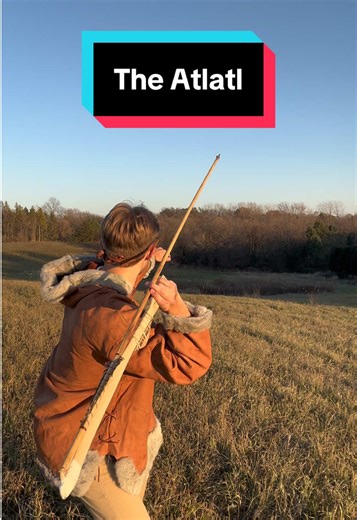 The atlatl is an ancient spear throwing device #History #archaeology #ancienthistory #atlatl #tiktokencylcopediacontest