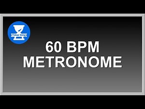 60 Beats Per Minute Metronome - 30 minutes