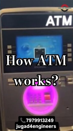 ATM is an Embedded System 🤯⚙️ #jugadforengineers #jugad4engineers #atm