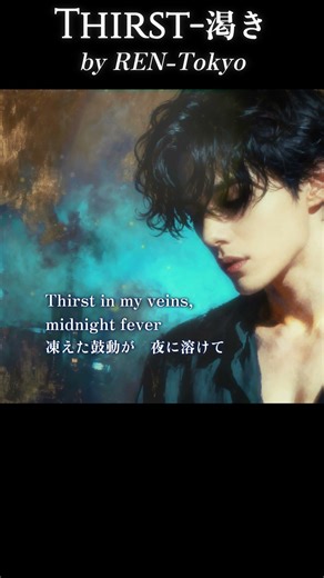 Thirst 渇き【J-Pop | Lyric Video | JP-EN】#shorts